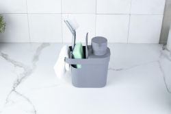 Organizador e Dispenser de Detergente Trium Cinza ref. DT550